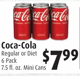 Gristedes Coca-Cola Regular or Diet offer