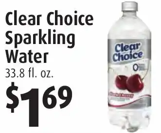 Gristedes Clear Choice Sparkling Water offer