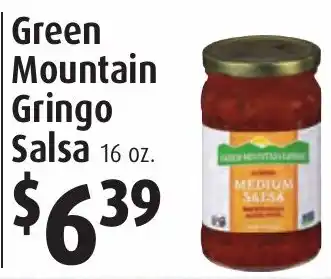 Gristedes Green Mountain Gringo Salsa offer