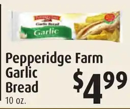 Gristedes Pepperidge Garlic Bread offer