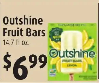 Gristedes Outshine Fruit Bars offer