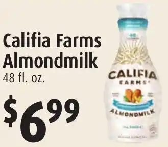 Gristedes Califia Farms Almondmilk offer