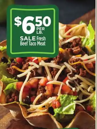 Dollar General Fresh beef taco meat offer