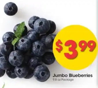 Kroger Jumbo Blueberries offer