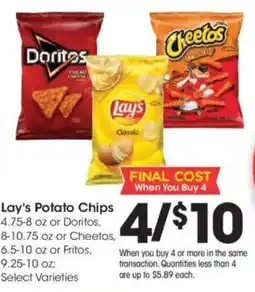 Kroger Lay's Potato Chips offer