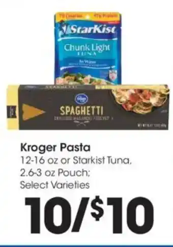 Kroger Kroger Pasta offer