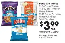 Kroger Party Size Ruffles offer