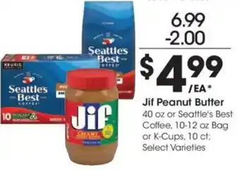 Kroger Jif Peanut Butter offer