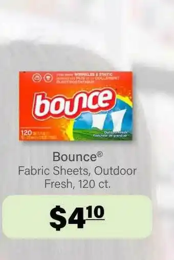 Commissary Bounce Fabric Sheets offer