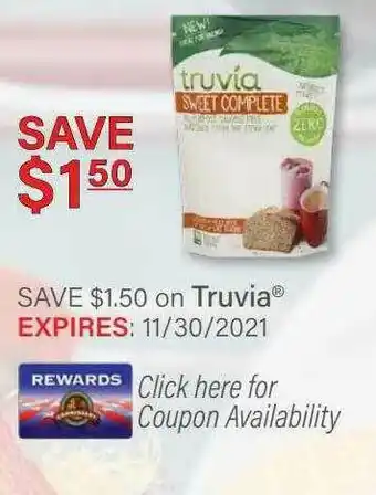 Commissary Truvia offer