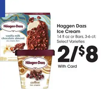 Ralphs Haggen Dazs Ice Cream offer