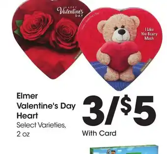 Ralphs Elmer Valentine's Day Heart offer