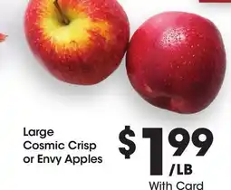 Ralphs Large Cosmic Crisp or Envy Apples offer