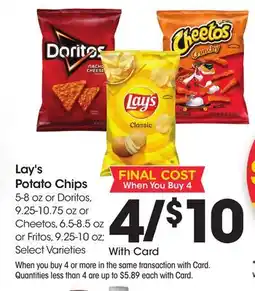 Ralphs Lay's Potato Chips offer