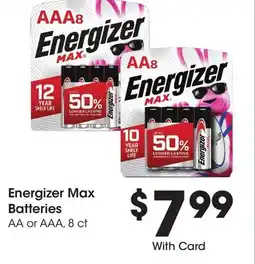 Ralphs Energizer Max Batteries offer