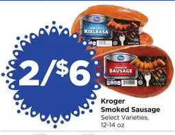 Food 4 Less Kroger Smoked Sausage offer