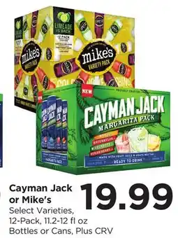 Food 4 Less Cayman Jack or Mike's offer