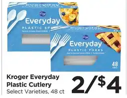 Food 4 Less Kroger Everyday Plastic Cutlery offer