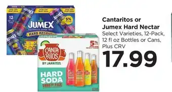 Food 4 Less Cantaritos or Jumex Hard Nectar offer