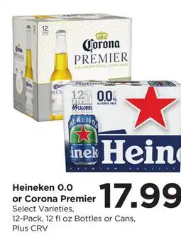 Food 4 Less Heineken 0.0 or Corona Premier offer