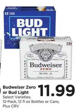 Food 4 Less Budweiser Zero or Bud Light offer