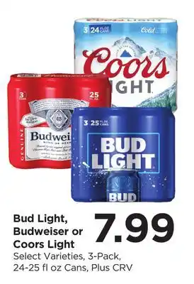 Food 4 Less Bud Light, Budweiser or Coors Light offer