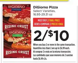 Food 4 Less DiGiorno Pizza offer