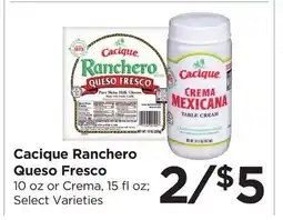 Food 4 Less Cacique Ranchero Queso Fresco offer