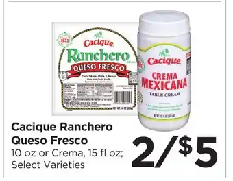 Food 4 Less Cacique Ranchero Queso Fresco offer