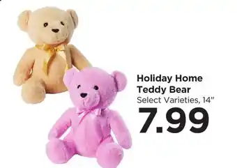 Food 4 Less Holiday Home Teddy Bear offer