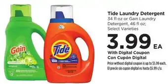 Food 4 Less Tide Laundry Detergent offer