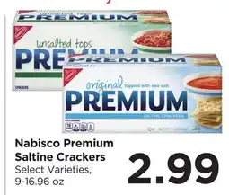 Food 4 Less Premium Saltine Crackers offer