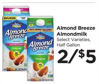 Food 4 Less Almond Breeze Almondmilk offer