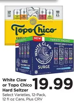 Food 4 Less White Claw or Topo Chico Hard Seltzer offer