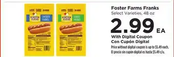 Food 4 Less Foster Farms Franks offer