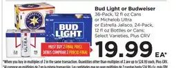 Food 4 Less Bud Light or Budweiser offer