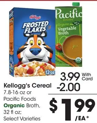 Ralphs Kellogg's Cereal offer