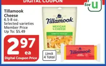 Vons Tillamook Cheese offer