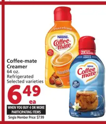 Vons Coffee-mate Creamer offer