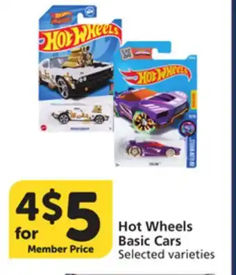 Vons Hot Wheels Basic Cars offer