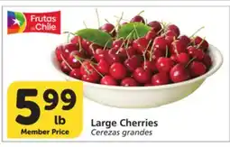 Vons Large Cherries offer