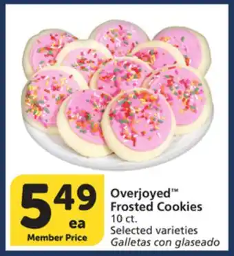 Vons Overjoyed Frosted Cookies offer