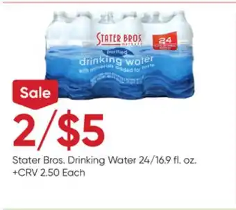 Stater Bros Stater Bros. Drinking Water offer