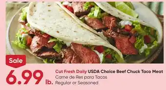 Stater Bros USDA Choice Beef Chuck Taco Meat offer