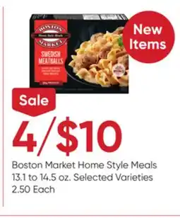 Stater Bros Boston Market Home Style Meals offer