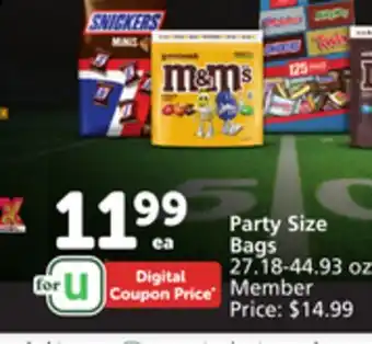 Vons Party Size Bags offer