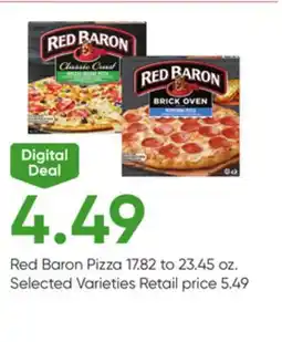 Stater Bros Red Baron Pizza offer