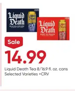 Stater Bros Liquid Death Tea offer