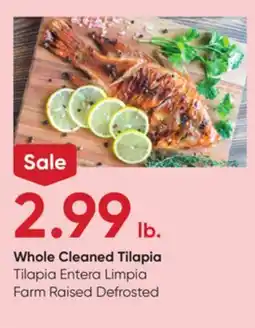 Stater Bros Whole Cleaned Tilapia offer