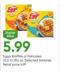 Stater Bros Eggo Waffles or Pancakes offer